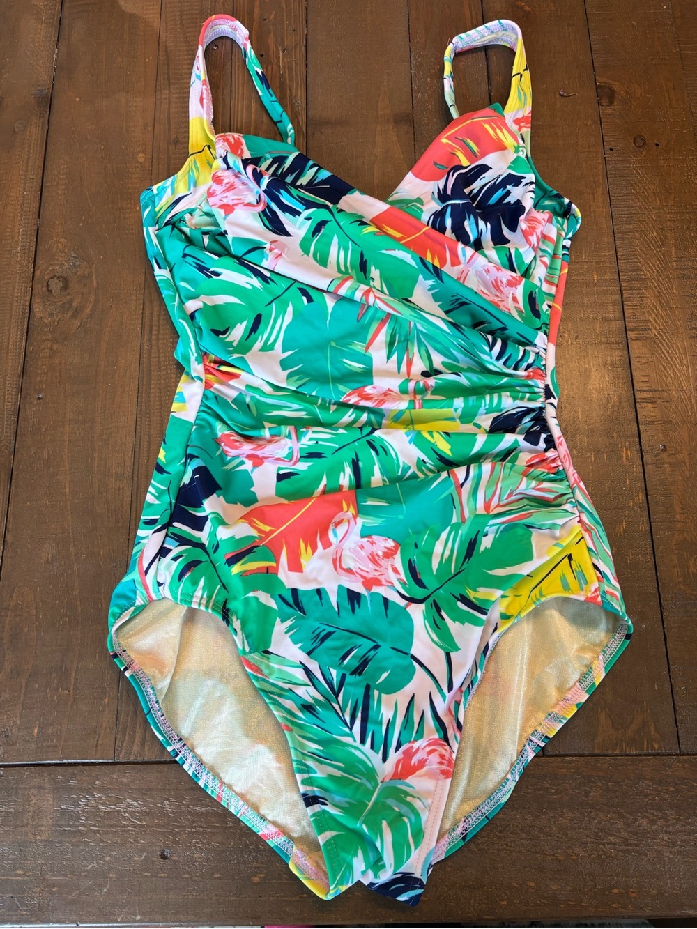 Miraclesuit Pastel Tropical One-Piece Swimsuit